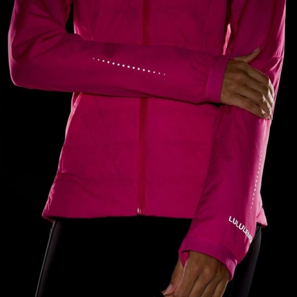 Lululemon Down for It All Jacket Sonic Pink like new - Picture 6 of 14